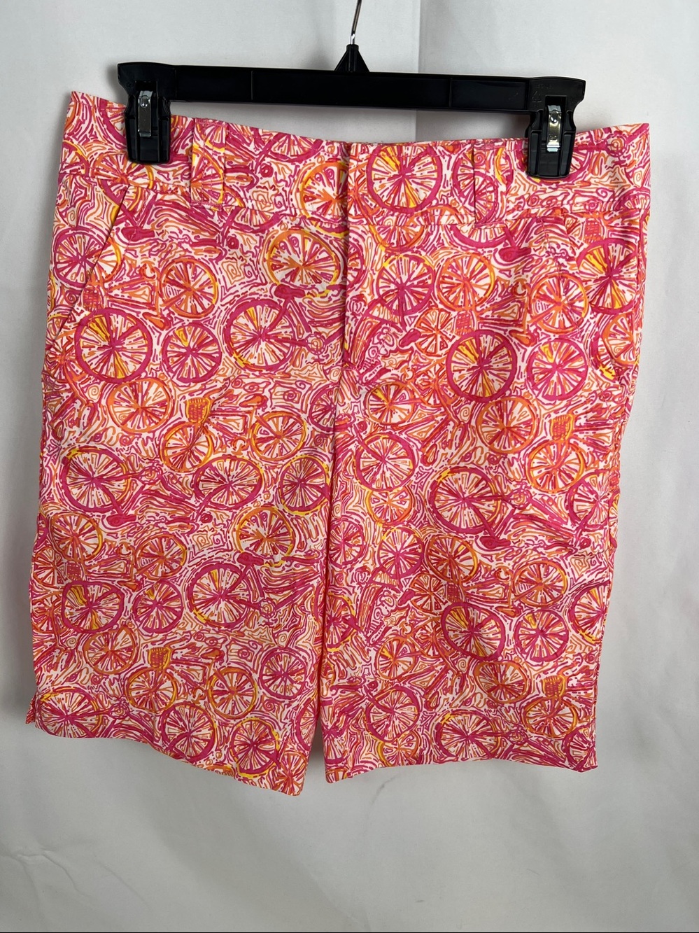 Lilly Pulitzer 10 Speed Bicycle Print Resort Short Size 2